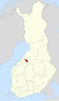 Sievi sijainti Suomi